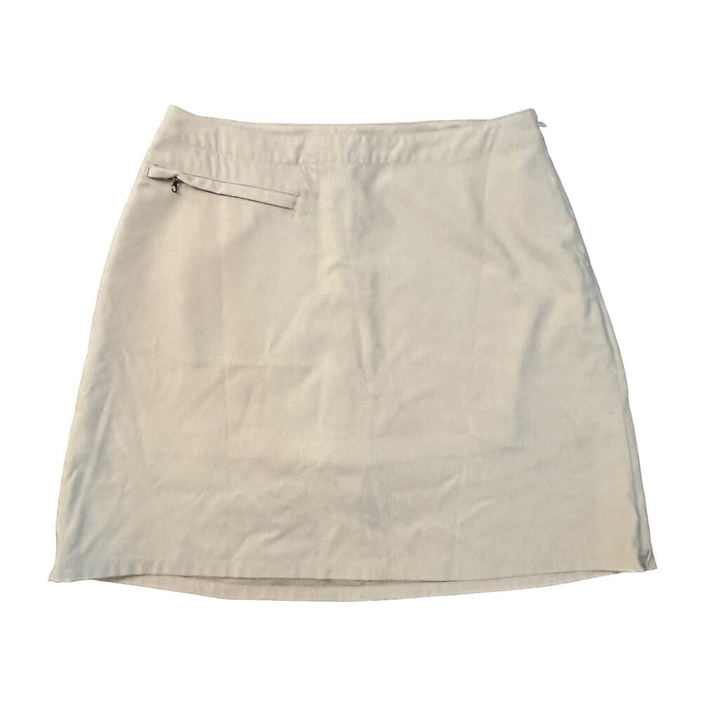 Patagonia tan khaki mini skort size 6